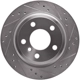 Purchase Top-Quality Rear Disc Brake Rotor by DYNAMIC FRICTION COMPANY - 631-31117R pa1