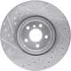Purchase Top-Quality DYNAMIC FRICTION COMPANY - 631-31130R - Rear Disc Brake Rotor pa5