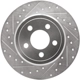 Purchase Top-Quality Rear Disc Brake Rotor by DYNAMIC FRICTION COMPANY - 631-39016L pa2