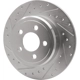 Purchase Top-Quality Rear Disc Brake Rotor by DYNAMIC FRICTION COMPANY - 631-39016L pa5
