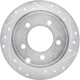 Purchase Top-Quality Rear Disc Brake Rotor by DYNAMIC FRICTION COMPANY - 631-39022R pa1
