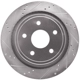 Purchase Top-Quality Rear Disc Brake Rotor by DYNAMIC FRICTION COMPANY - 631-40095L pa2
