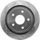 Purchase Top-Quality Rear Disc Brake Rotor by DYNAMIC FRICTION COMPANY - 631-40095R pa1
