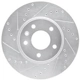 Purchase Top-Quality DYNAMIC FRICTION COMPANY - 631-42045L - Rear Driver Side Brake Rotor pa2
