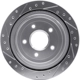 Purchase Top-Quality DYNAMIC FRICTION COMPANY - 631-46009R - Rear Disc Brake Rotor pa1