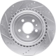Purchase Top-Quality Rear Disc Brake Rotor by DYNAMIC FRICTION COMPANY - 631-47039R pa1