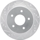 Purchase Top-Quality Rear Disc Brake Rotor by DYNAMIC FRICTION COMPANY - 631-48032L pa1