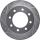 Purchase Top-Quality Rear Disc Brake Rotor by DYNAMIC FRICTION COMPANY - 631-48040L pa1