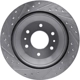Purchase Top-Quality Rear Disc Brake Rotor by DYNAMIC FRICTION COMPANY - 631-48045R pa5