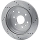 Purchase Top-Quality Rear Disc Brake Rotor by DYNAMIC FRICTION COMPANY - 631-48055L pa4