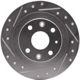Purchase Top-Quality DYNAMIC FRICTION COMPANY - 631-54003L - Rear Disc Brake Rotor pa3