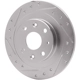 Purchase Top-Quality Rear Disc Brake Rotor by DYNAMIC FRICTION COMPANY - 631-54003L pa5