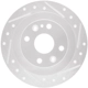 Purchase Top-Quality DYNAMIC FRICTION COMPANY - 631-54003R - Rear Disc Brake Rotor pa5