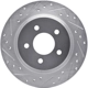 Purchase Top-Quality Rear Disc Brake Rotor by DYNAMIC FRICTION COMPANY - 631-54037L pa2
