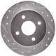 Purchase Top-Quality DYNAMIC FRICTION COMPANY - 631-54049L - Rear Disc Brake Rotor pa2