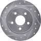 Purchase Top-Quality Rear Disc Brake Rotor by DYNAMIC FRICTION COMPANY - 631-54066L pa1