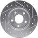 Purchase Top-Quality Rear Disc Brake Rotor by DYNAMIC FRICTION COMPANY - 631-54066L pa5