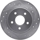 Purchase Top-Quality Rear Disc Brake Rotor by DYNAMIC FRICTION COMPANY - 631-54066R pa1
