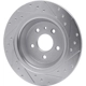 Purchase Top-Quality Rear Disc Brake Rotor by DYNAMIC FRICTION COMPANY - 631-54068L pa5
