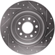 Purchase Top-Quality DYNAMIC FRICTION COMPANY - 631-54088L - Rear Disc Brake Rotor pa3