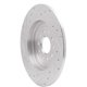 Purchase Top-Quality DYNAMIC FRICTION COMPANY - 631-54088R - Rear Disc Brake Rotor pa3