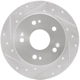 Purchase Top-Quality DYNAMIC FRICTION COMPANY - 631-59024L - Rear Disc Brake Rotor pa2