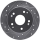 Purchase Top-Quality DYNAMIC FRICTION COMPANY - 631-59026L - Rear Disc Brake Rotor pa4