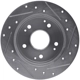 Purchase Top-Quality DYNAMIC FRICTION COMPANY - 631-59026L - Rear Disc Brake Rotor pa5