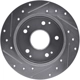 Purchase Top-Quality DYNAMIC FRICTION COMPANY - 631-59026R - Rear Disc Brake Rotor pa2