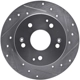 Purchase Top-Quality DYNAMIC FRICTION COMPANY - 631-59026R - Rear Disc Brake Rotor pa4