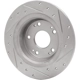 Purchase Top-Quality Rear Disc Brake Rotor by DYNAMIC FRICTION COMPANY - 631-59032L pa9