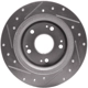Purchase Top-Quality Rear Disc Brake Rotor by DYNAMIC FRICTION COMPANY - 631-59032R pa3