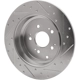 Purchase Top-Quality DYNAMIC FRICTION COMPANY - 631-59054L - Rear Disc Brake Rotor pa2