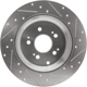 Purchase Top-Quality DYNAMIC FRICTION COMPANY - 631-59054L - Rear Disc Brake Rotor pa4
