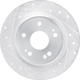 Purchase Top-Quality Rear Disc Brake Rotor by DYNAMIC FRICTION COMPANY - 631-59073L pa1