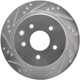 Purchase Top-Quality Rear Disc Brake Rotor by DYNAMIC FRICTION COMPANY - 631-67088L pa2