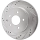 Purchase Top-Quality Rear Disc Brake Rotor by DYNAMIC FRICTION COMPANY - 631-67088L pa4