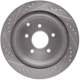 Purchase Top-Quality Rear Disc Brake Rotor by DYNAMIC FRICTION COMPANY - 631-67089R pa1