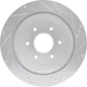 Purchase Top-Quality Rear Disc Brake Rotor by DYNAMIC FRICTION COMPANY - 631-67110L pa5