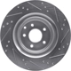 Purchase Top-Quality DYNAMIC FRICTION COMPANY - 631-68013L - Rear Driver Side Brake Rotor pa1