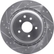 Purchase Top-Quality DYNAMIC FRICTION COMPANY - 631-68013L - Rear Driver Side Brake Rotor pa2