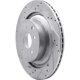 Purchase Top-Quality DYNAMIC FRICTION COMPANY - 631-68013L - Rear Driver Side Brake Rotor pa3
