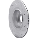 Purchase Top-Quality DYNAMIC FRICTION COMPANY - 631-68013L - Rear Driver Side Brake Rotor pa5