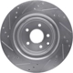 Purchase Top-Quality DYNAMIC FRICTION COMPANY - 631-68013R - Rear Disc Brake Rotor pa4