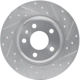 Purchase Top-Quality Rear Disc Brake Rotor by DYNAMIC FRICTION COMPANY - 631-73061R pa1