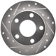 Purchase Top-Quality DYNAMIC FRICTION COMPANY - 631-74011L - Rear Disc Brake Rotor pa1