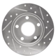 Purchase Top-Quality DYNAMIC FRICTION COMPANY - 631-74011L - Rear Disc Brake Rotor pa2