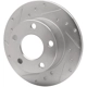 Purchase Top-Quality DYNAMIC FRICTION COMPANY - 631-74011L - Rear Disc Brake Rotor pa4