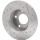 Purchase Top-Quality DYNAMIC FRICTION COMPANY - 631-74011L - Rear Disc Brake Rotor pa5
