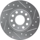 Purchase Top-Quality Rear Disc Brake Rotor by DYNAMIC FRICTION COMPANY - 631-74027L pa5
